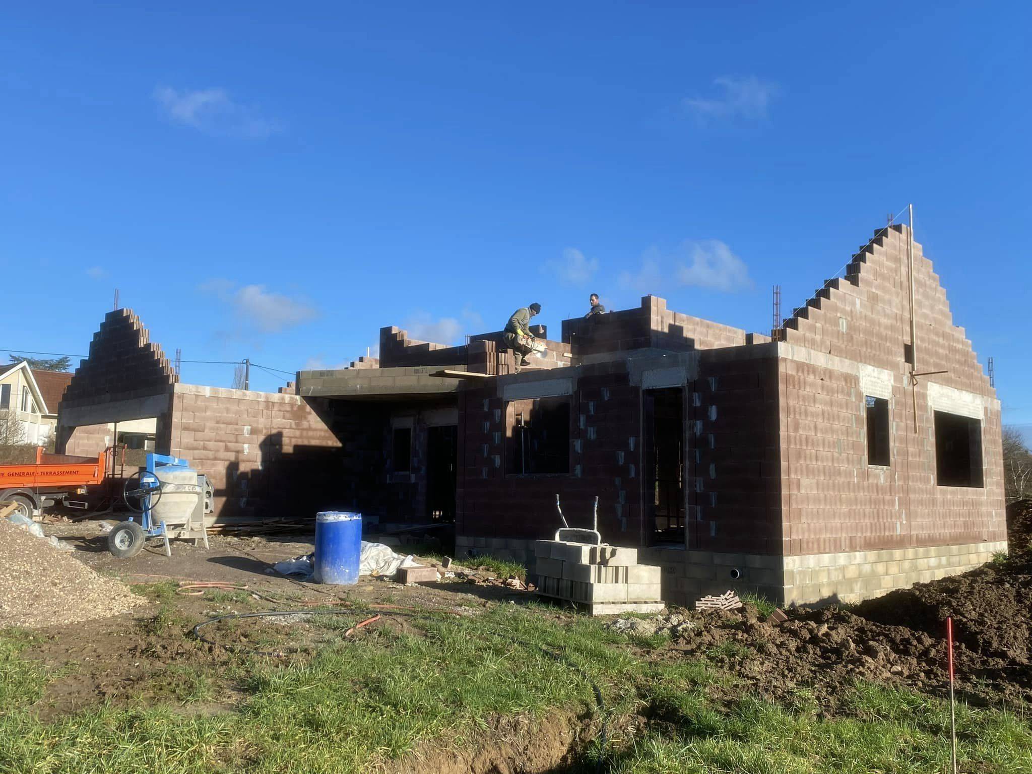 Maçonnerie générale / Démolition Grand-Charmont 2